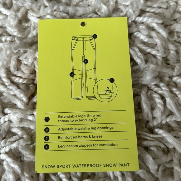 All In Motion Snow Pant Large Black - Picture 7 of 14